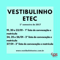 Vestibulinho Convocacao 2017-01